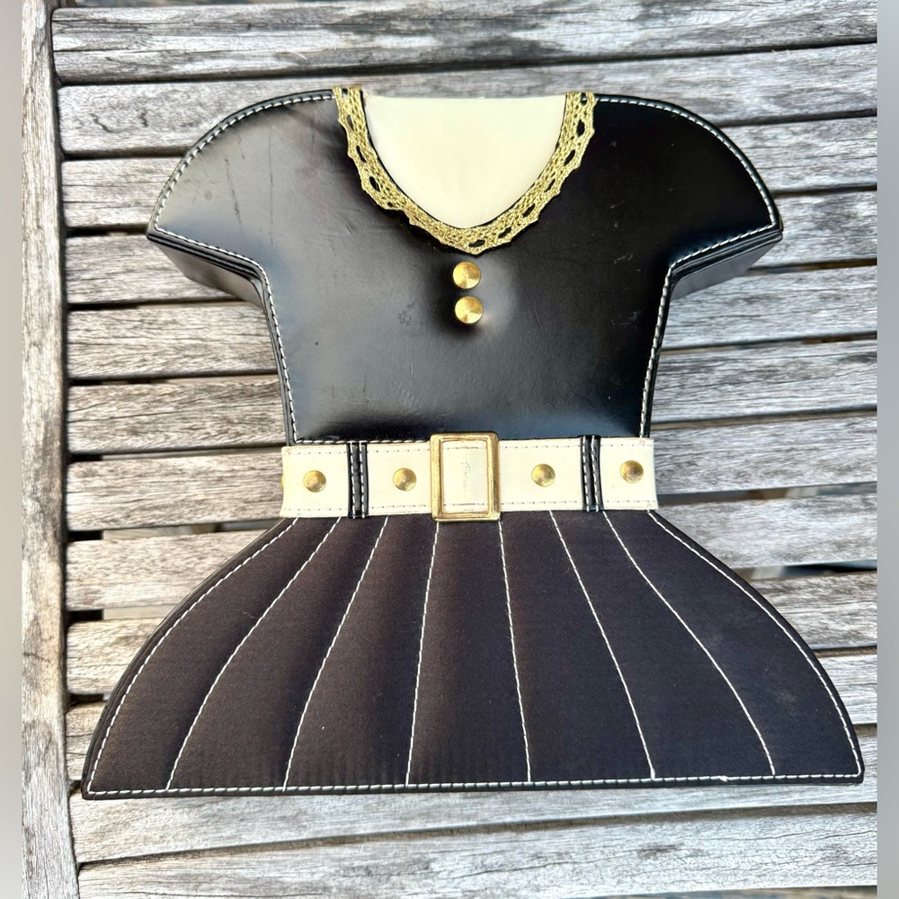 Hobby Lobby Black and Gold Dress-Shaped Jewelry Organizer